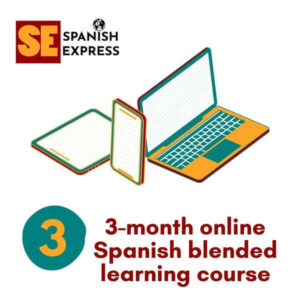 3 month online spanish blended learning course