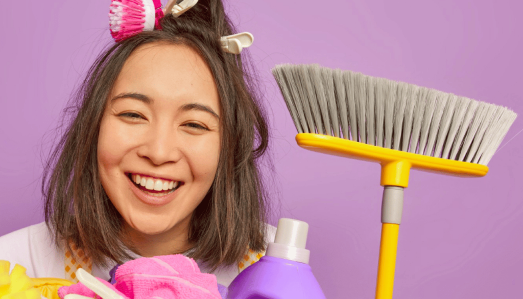 1) Clean first: sweeping the house and starting fresh