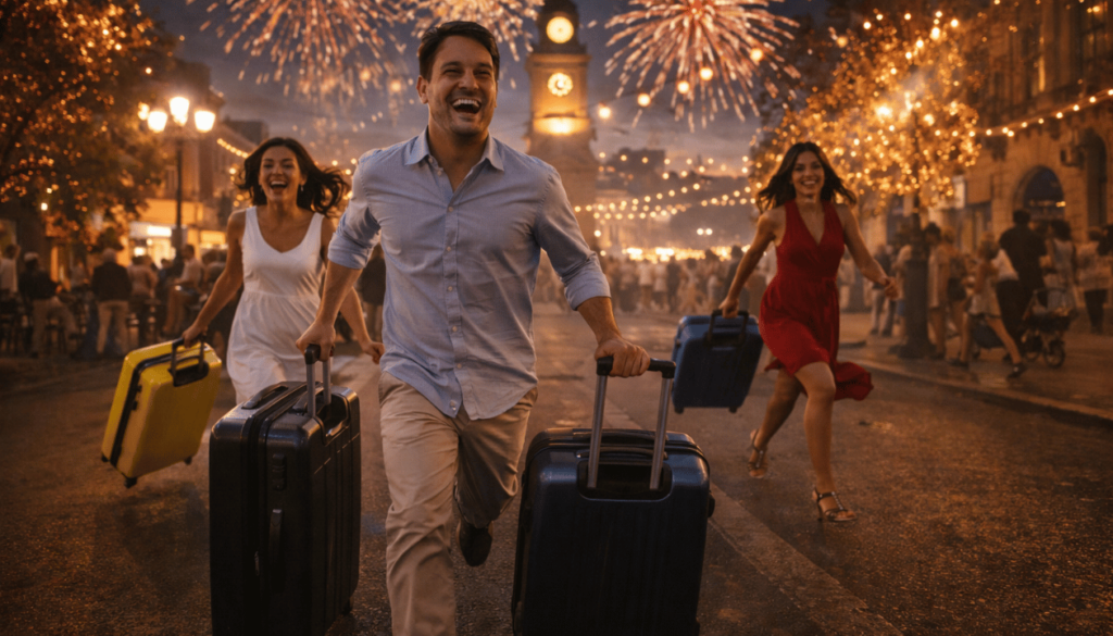 6) Suitcase ritual: travel vibes for the year ahead