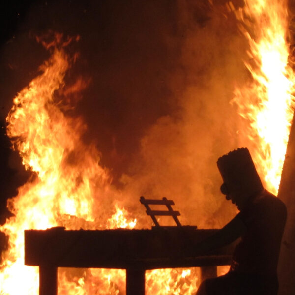 Why do they burn the statues in Las Fallas de Valencia?