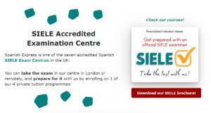 SIELE exam centre in UK