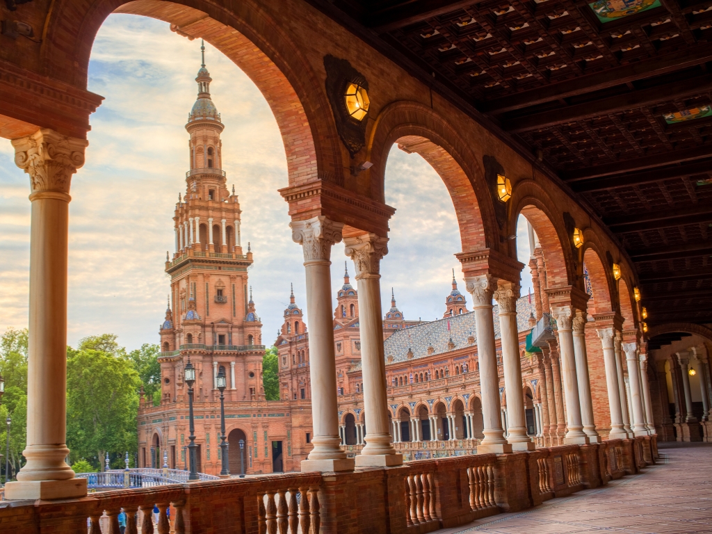 Plaza de España en Sevilla