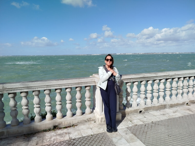 Woman in Cadiz, Spanish coast