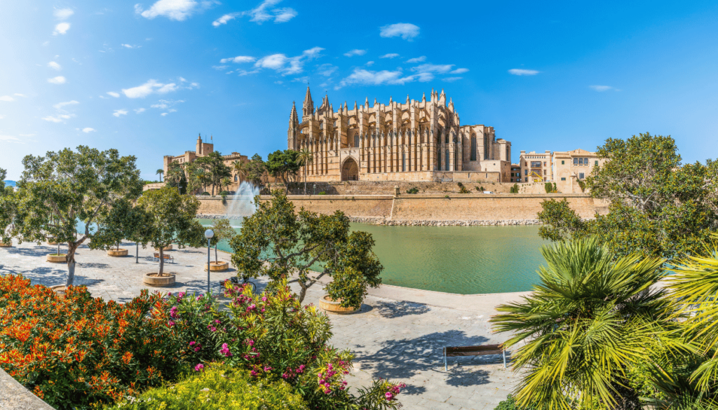 See the impressive Cathedral de Mallorca