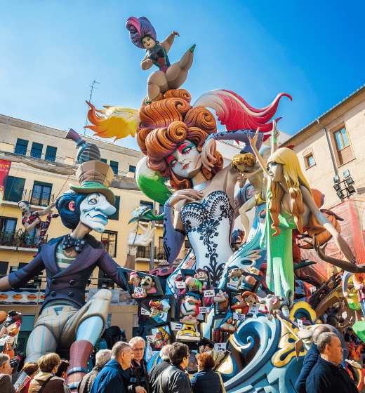 Las Fallas Valencia – A Festival of Fire, Art, and Tradition