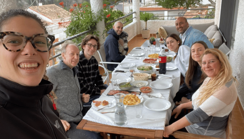 Family, Friends, and Paella in Gilet