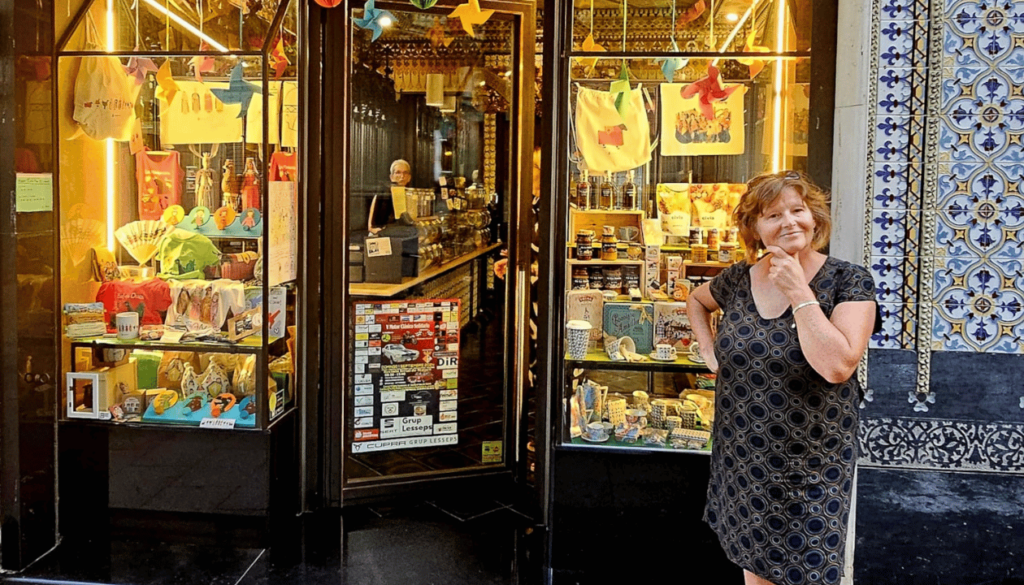 Anne at La Confianza, Mataró – One of Puig i Cadafalch’s Modernist Gems
