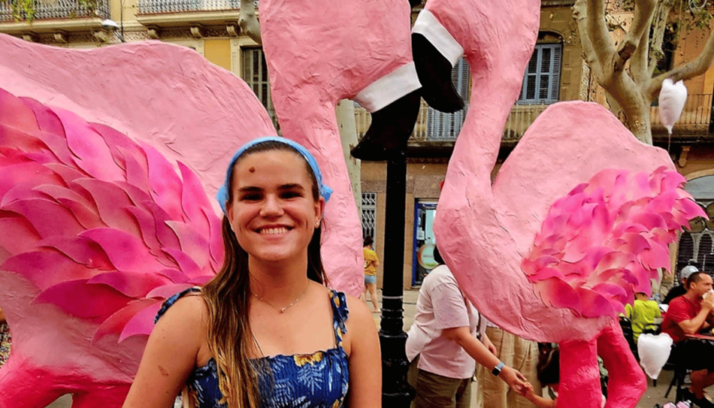 Fallon at Providència – Enjoying the Company of the Flamingos, Barcelona