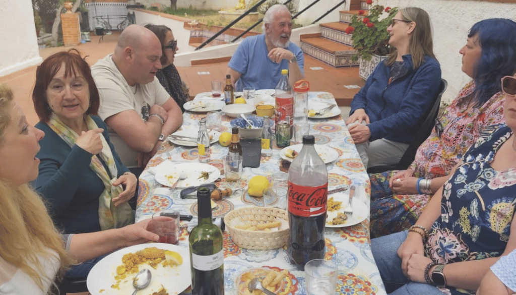 A Warm Welcome with Paella and Sangría