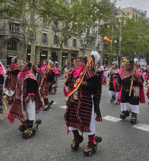 March for Unity of Spain: Thousands Join Barcelona's October 12 Celebration in a Festival of Unity, Culture, and Heritage
