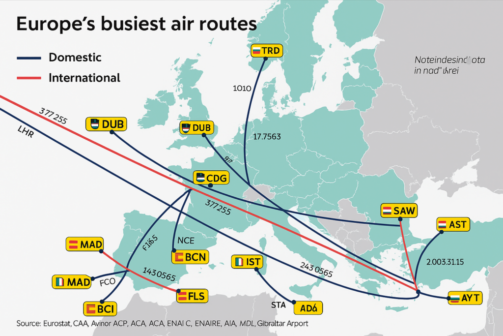 Spain’s Role in Europe’s Growing Air Travel Map