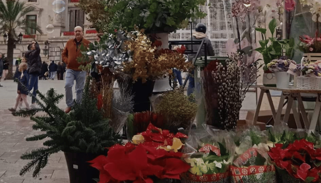 Central Market area: the traditional outdoor stalls