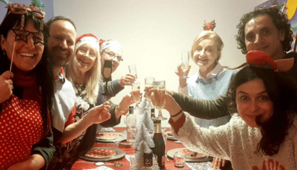 Traditional food and lavish family dinners