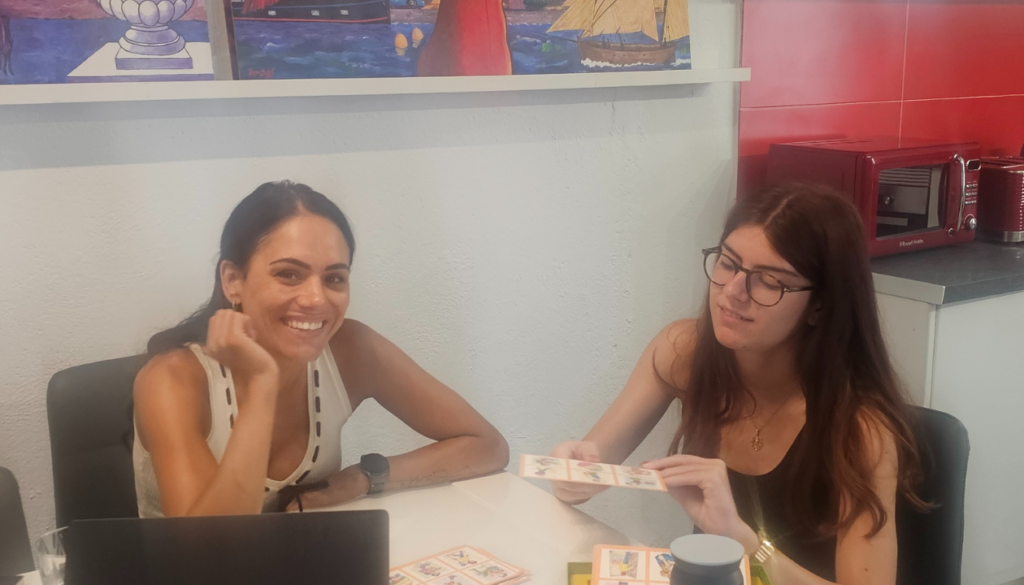 Learning Through Games and Structured Materials