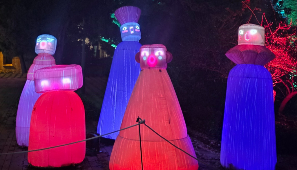 The 18 Interactive Installations of Els Llums de Sant Pau